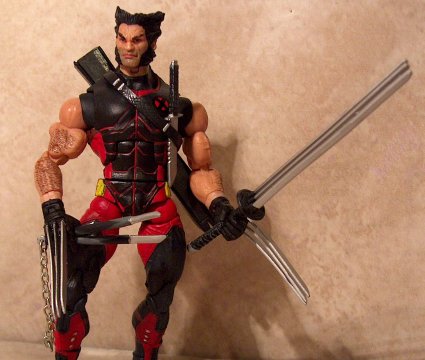 Wolverine fully armed