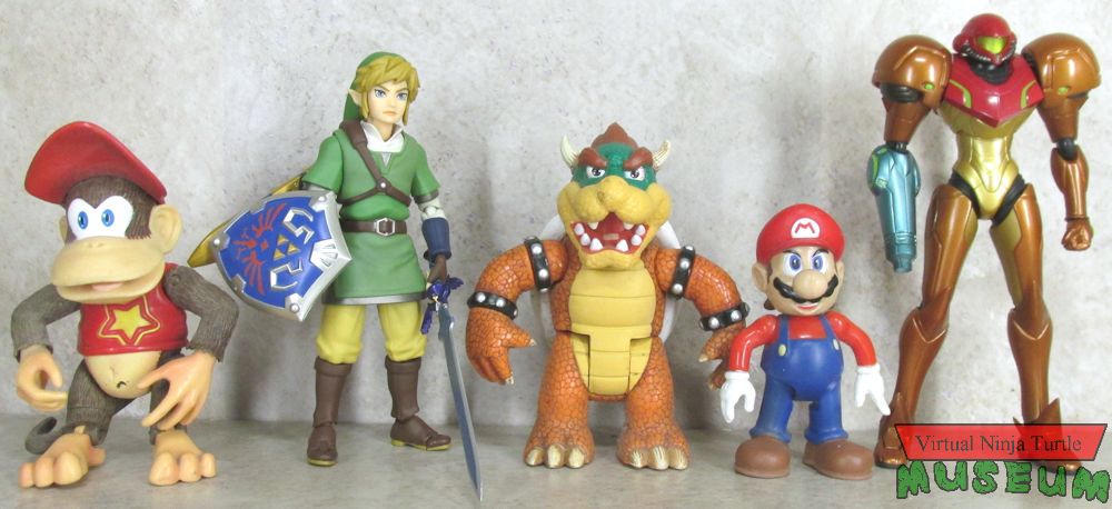 Various Nintendo figures