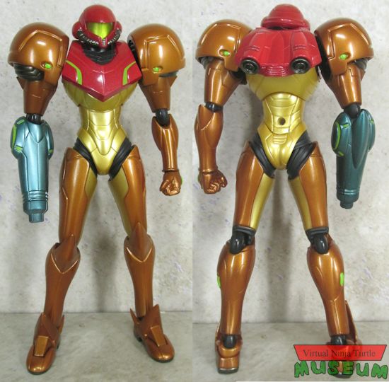 Samus front and back