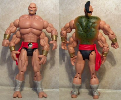 Goro front and back