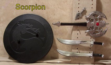 Scorpion's weapons