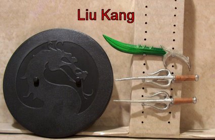 Liu Kang's weapons