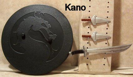 Kano's weapons