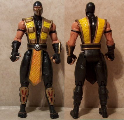 Scorpion front and back