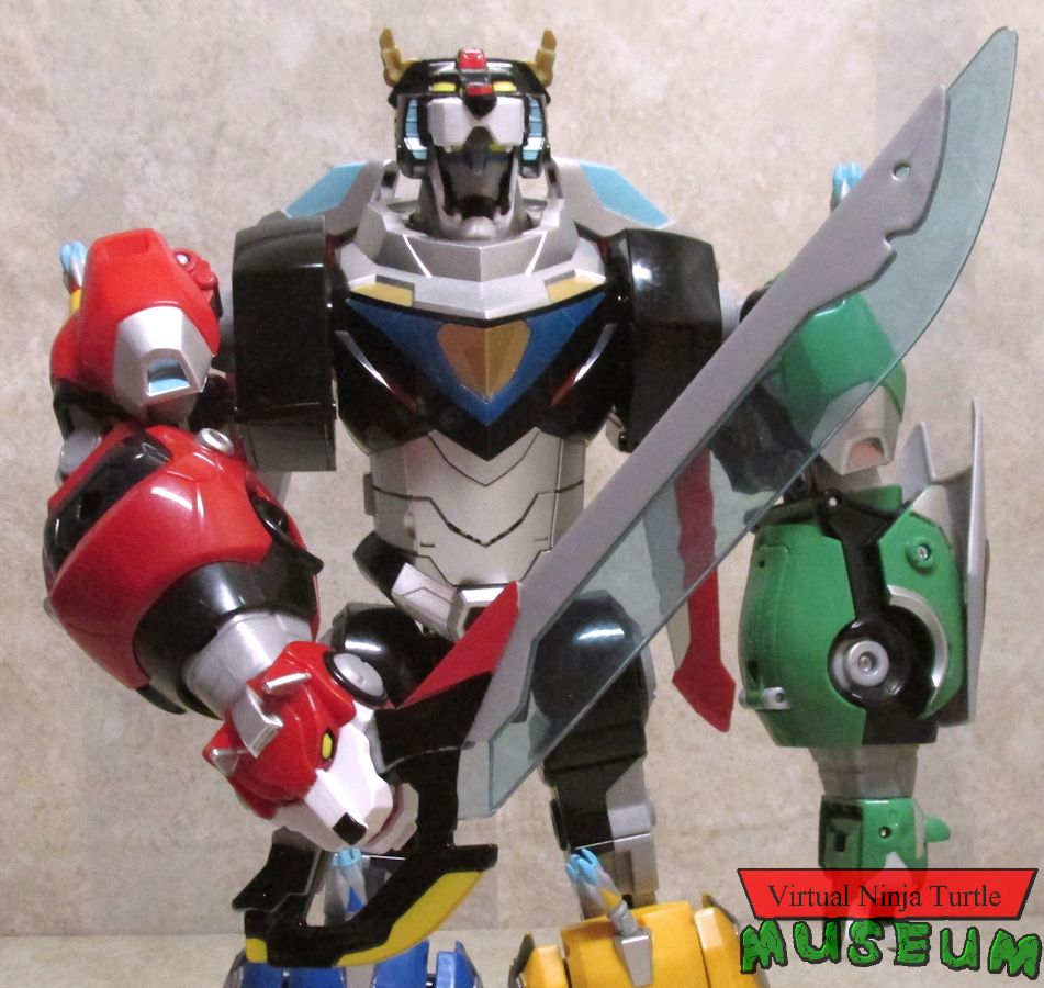 Modern Voltron with sword