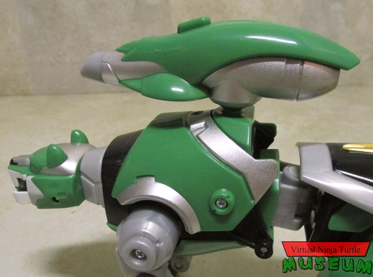 Modern Green Lion with cannon