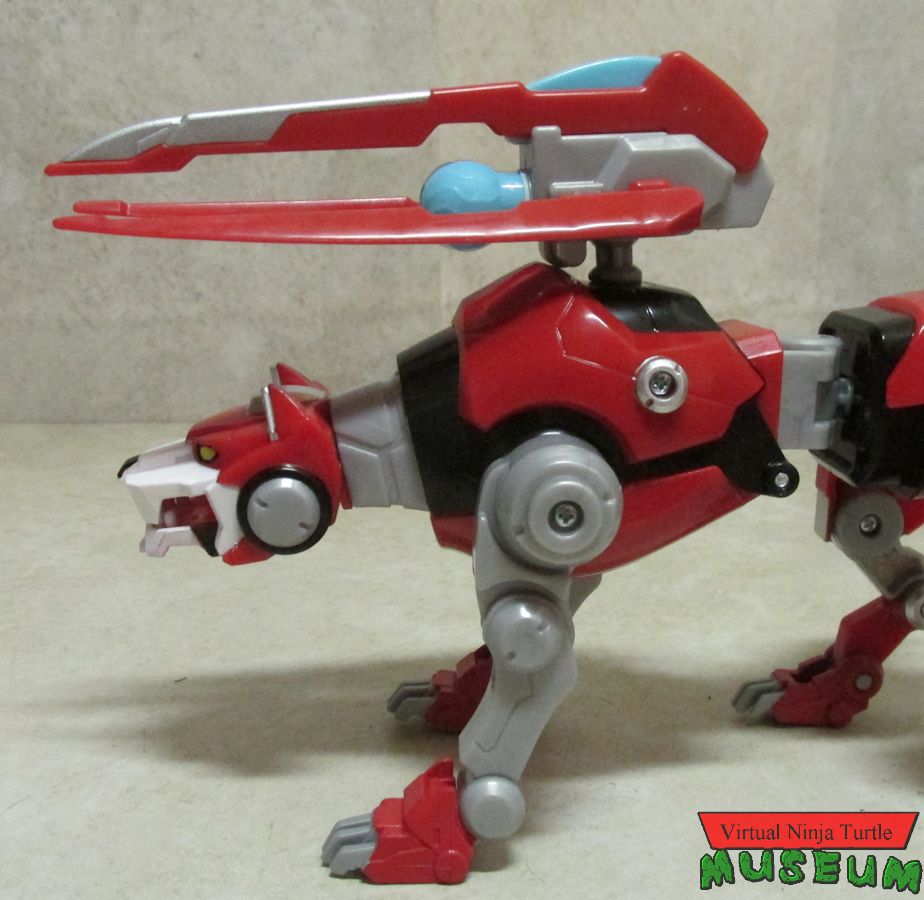 Modern Red Lion with launcher