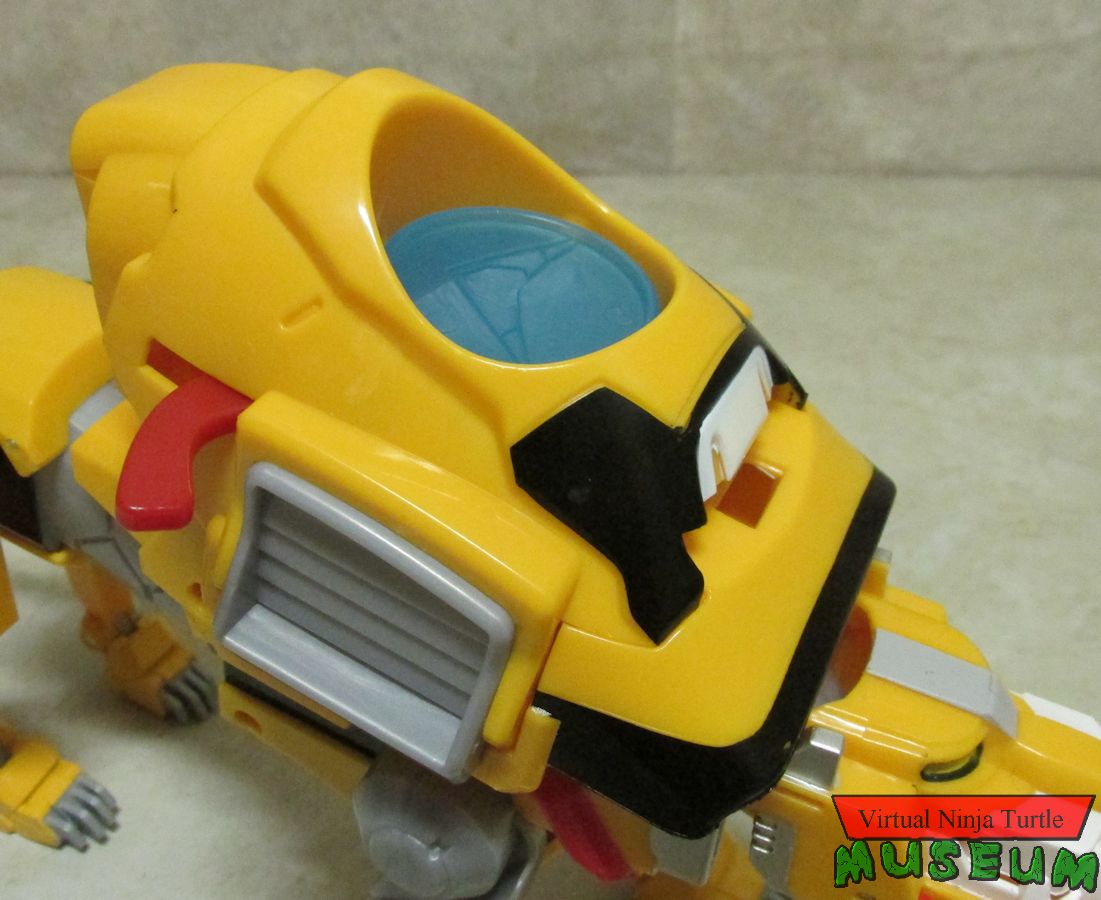 Modern Yellow Lion disc launcher