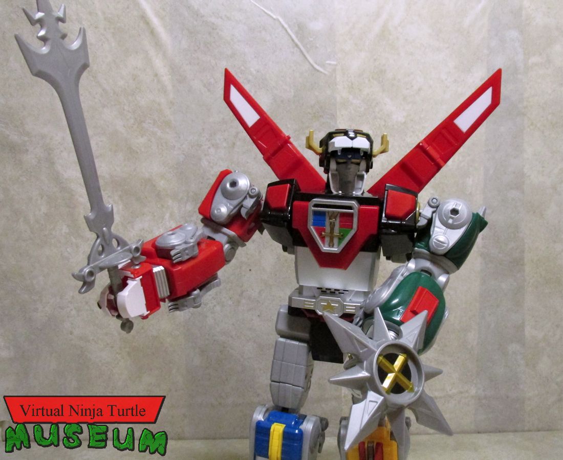 Classic Voltron with sword and shield