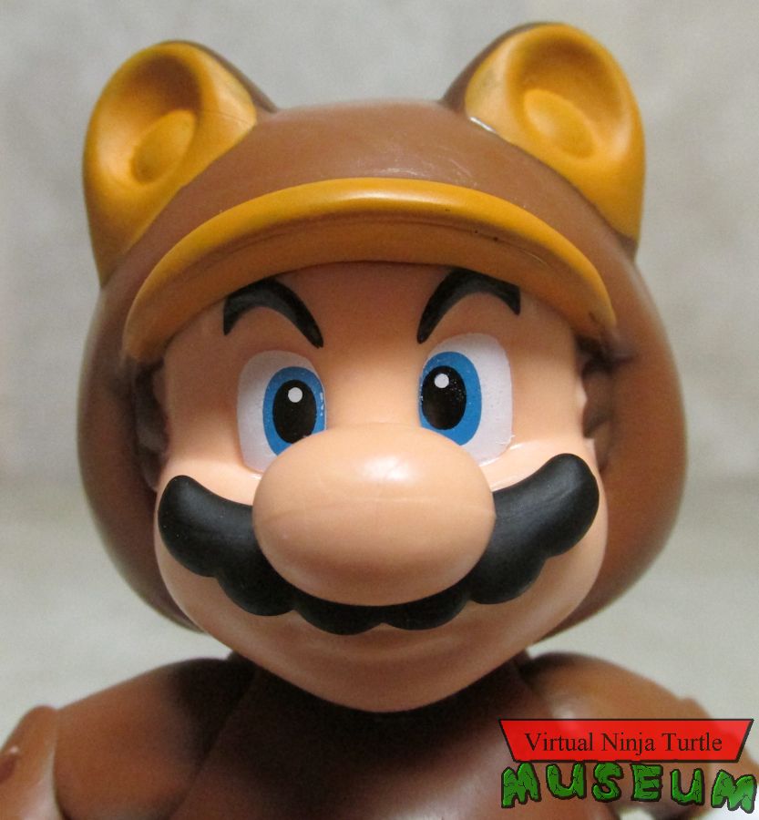 Tanooki Mario close up