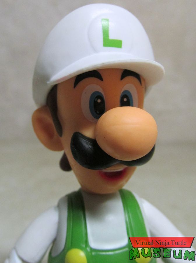 Fire Luigi close up