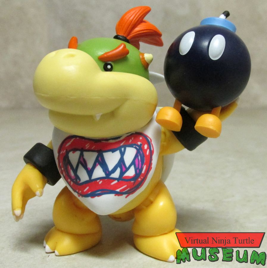 Bowser Jr with bob omb