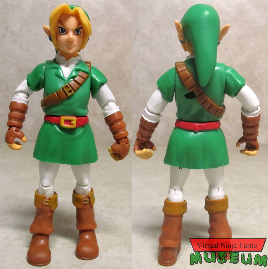 Ocarina of Time Link front and back