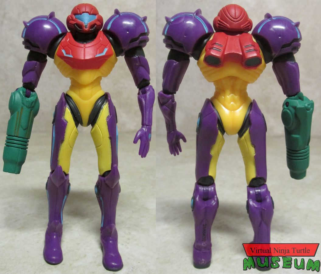 Gravity Suit Samus front and back