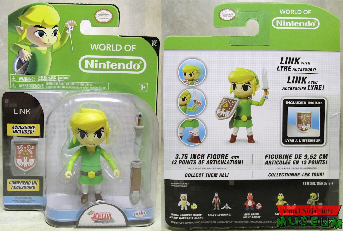 Wind Waker Link MOC front and back