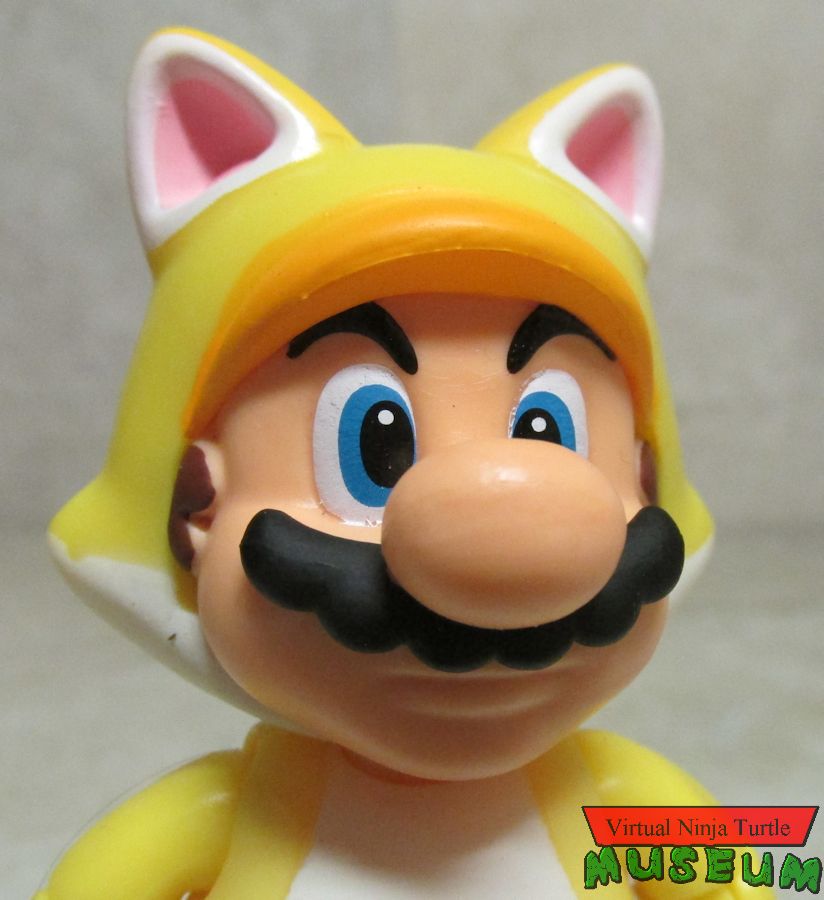 Cat Mario close up