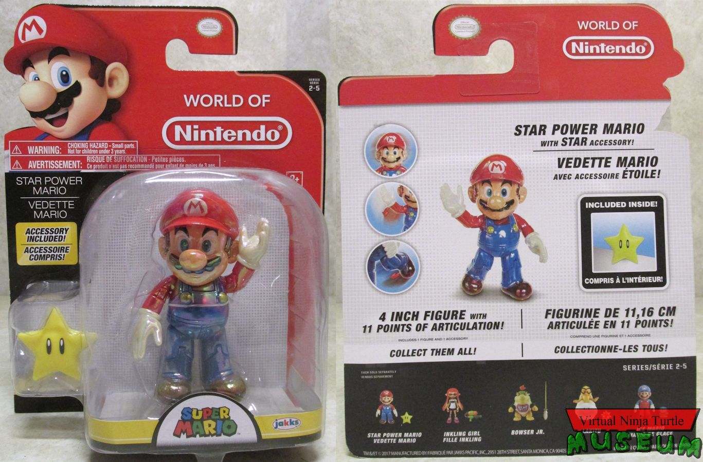 Star Power Mario packagin front and back