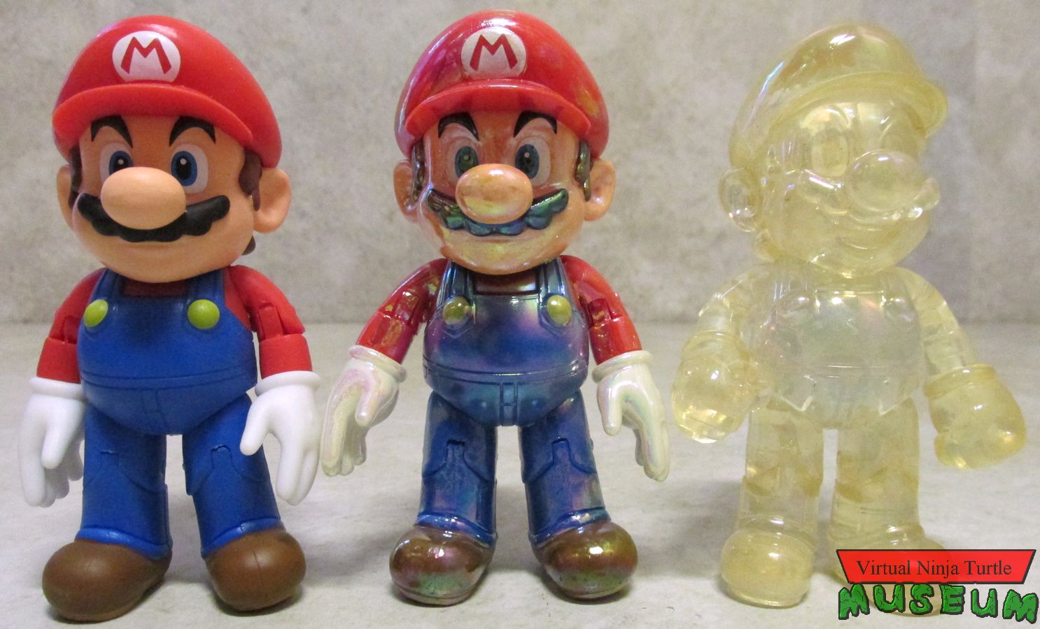 Mario with both Star Power Marios