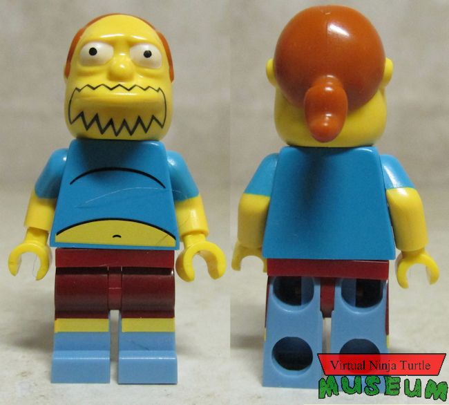 Comic book Guy front and back