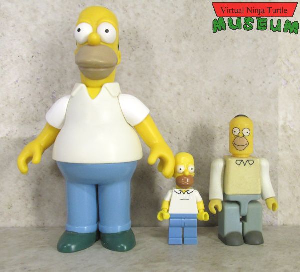 WOS Homer, Lego Homer and Blocko Homer