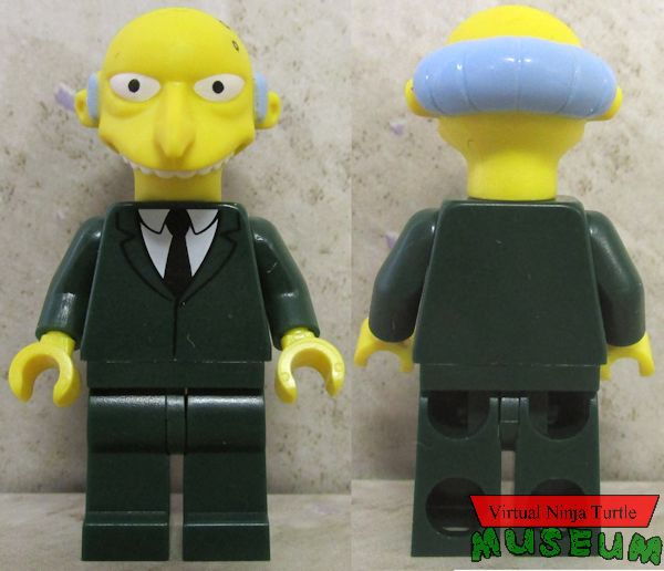 Mr. Burns front and back