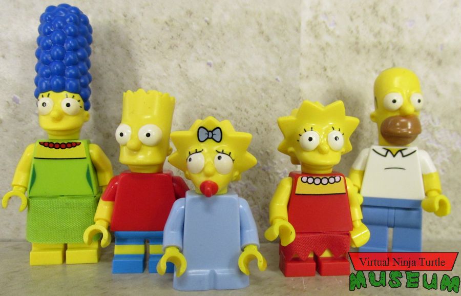 Lego Simpsons family