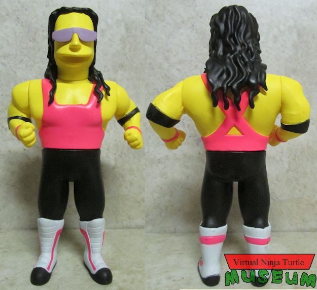 Bret Hart front and back