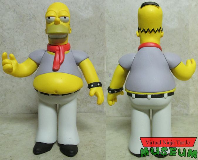 Homer front and back