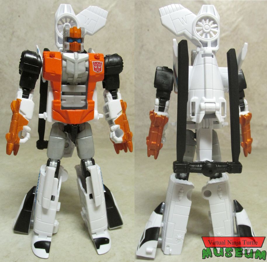 Alpha Bravo front and back