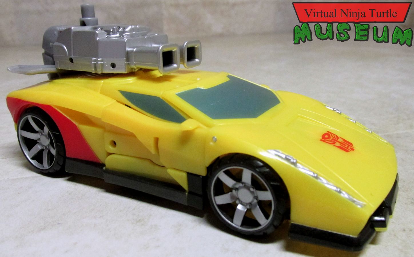 Sunstreaker with engine side view