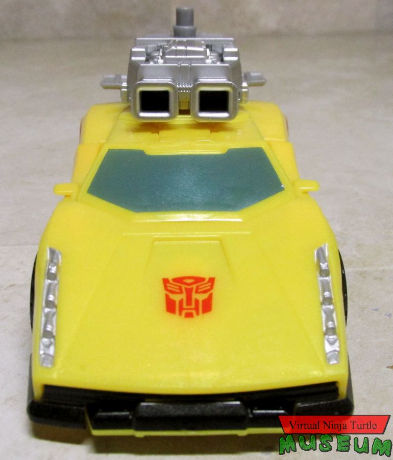 Sunstreaker with engine front view