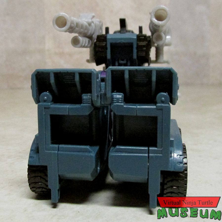 Onslaught vehicle mode rear end