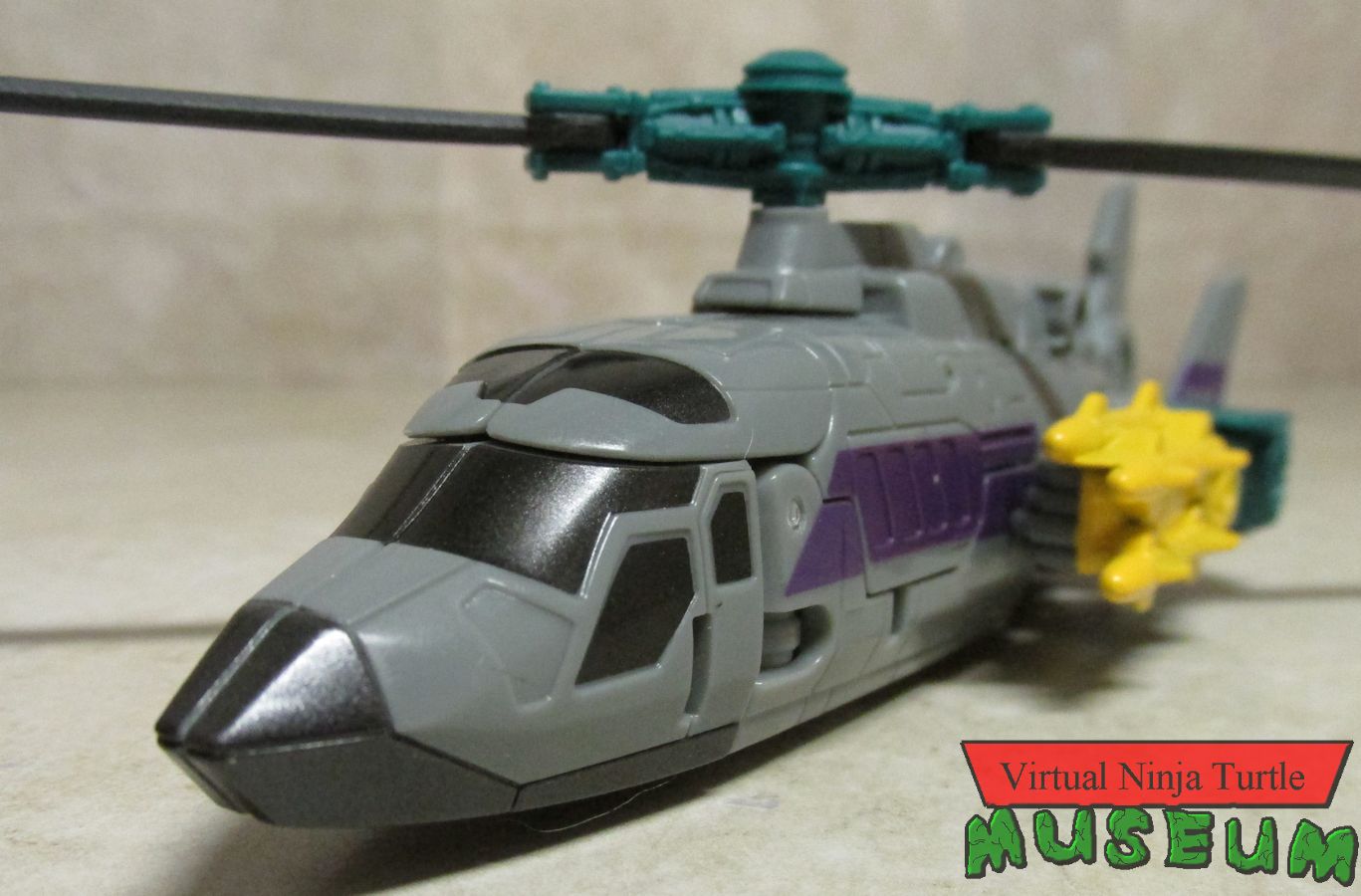 Vortex helicopter mode front end