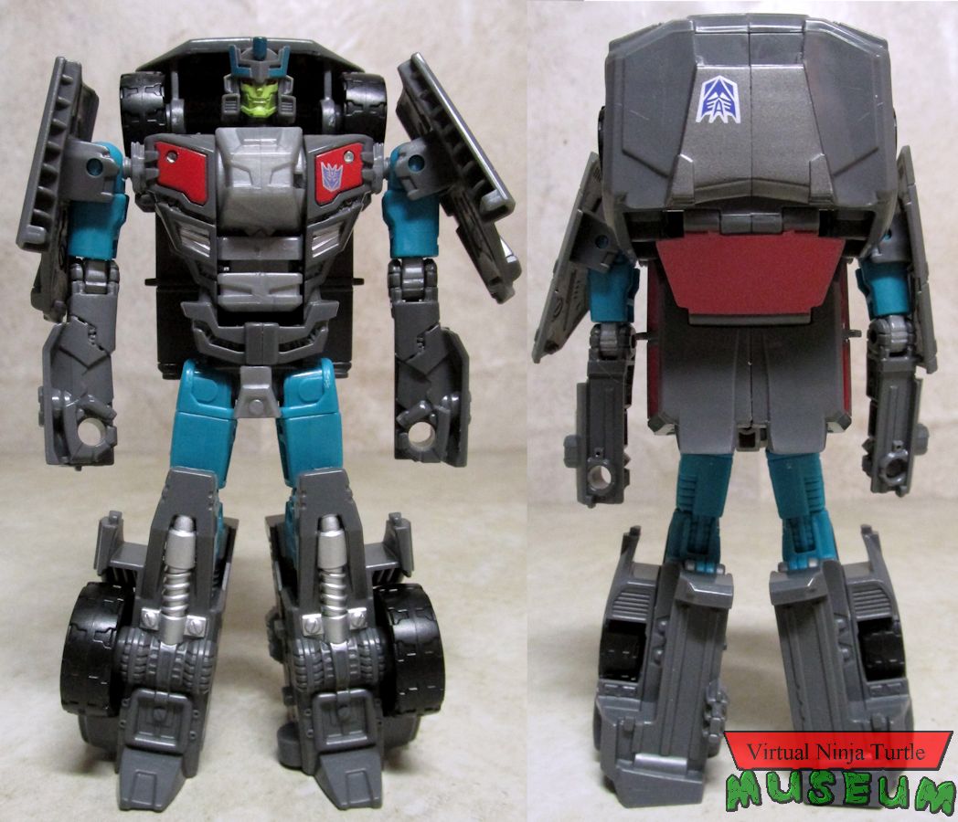 Offroad robot mode front and back