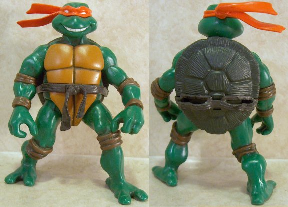 Warrior Ninja Turtles Mystery: Ninja Nunchaku Michelangelo Role