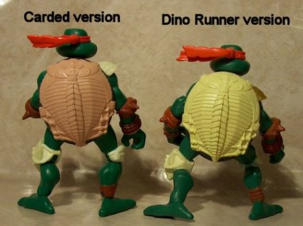 Teenage Mutant Ninja Turtles TMNT Paleo Patrol Dino Runners Allosaurus 2006  RARE