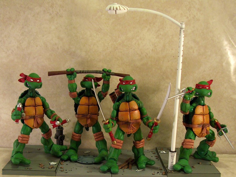 neca toys ninja turtles