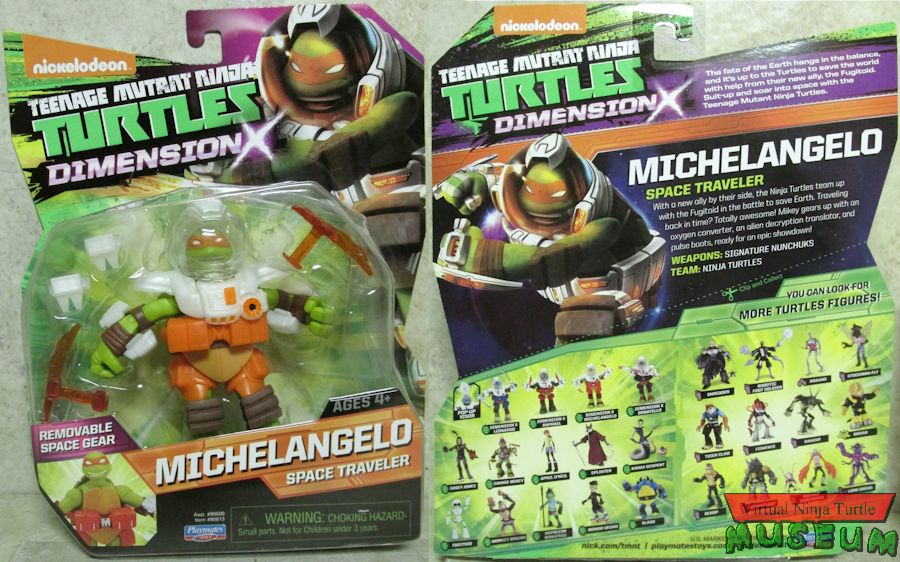 TMNT 2012 PLAYMATES Teenage Mutant Ninja Turtles Michael Angelo Mikey 10 in