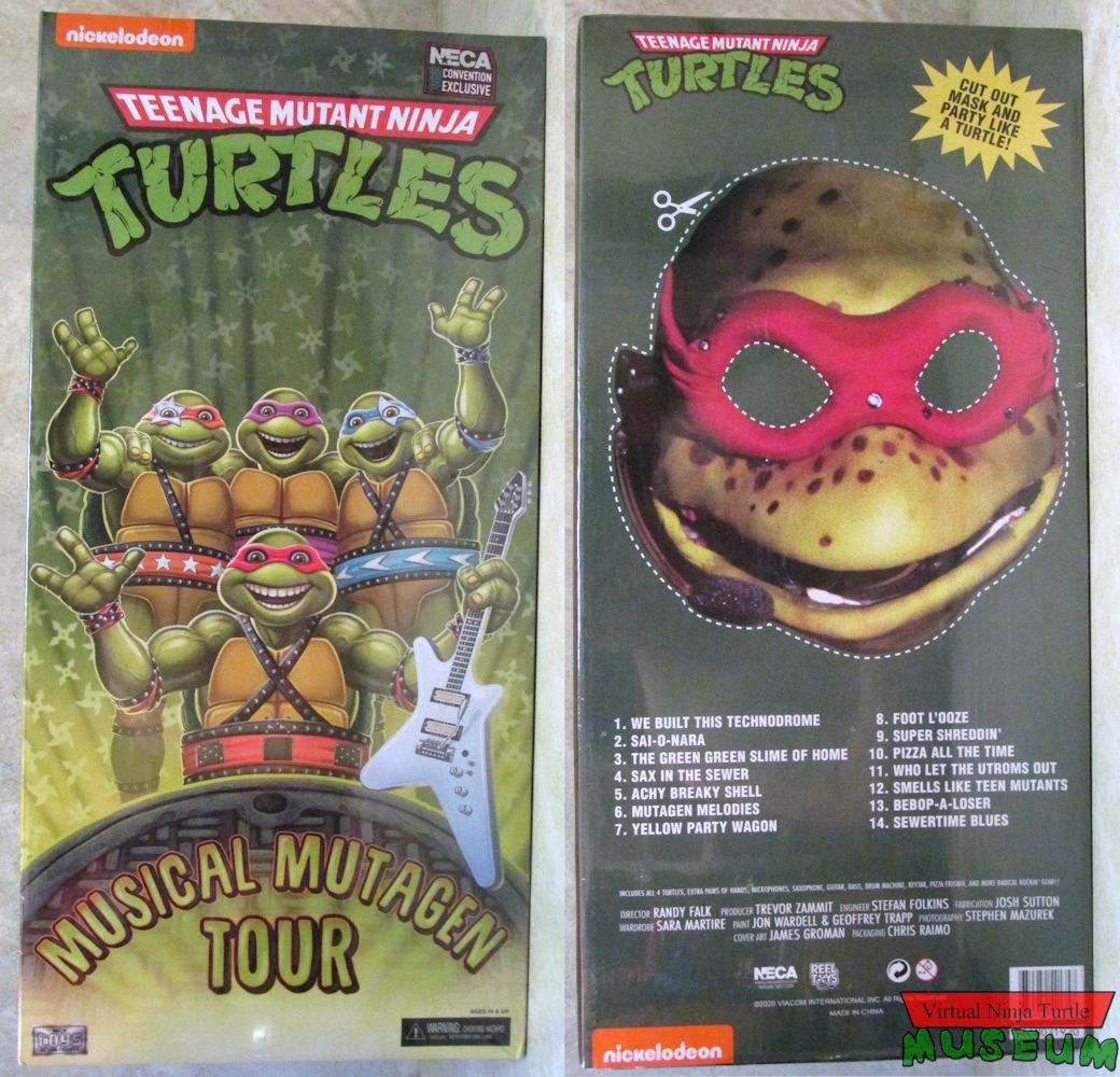 NECA TMNT Musical Mutagen Tour - Action Figures & Accessories