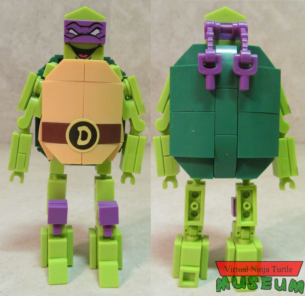 Donatello front and back