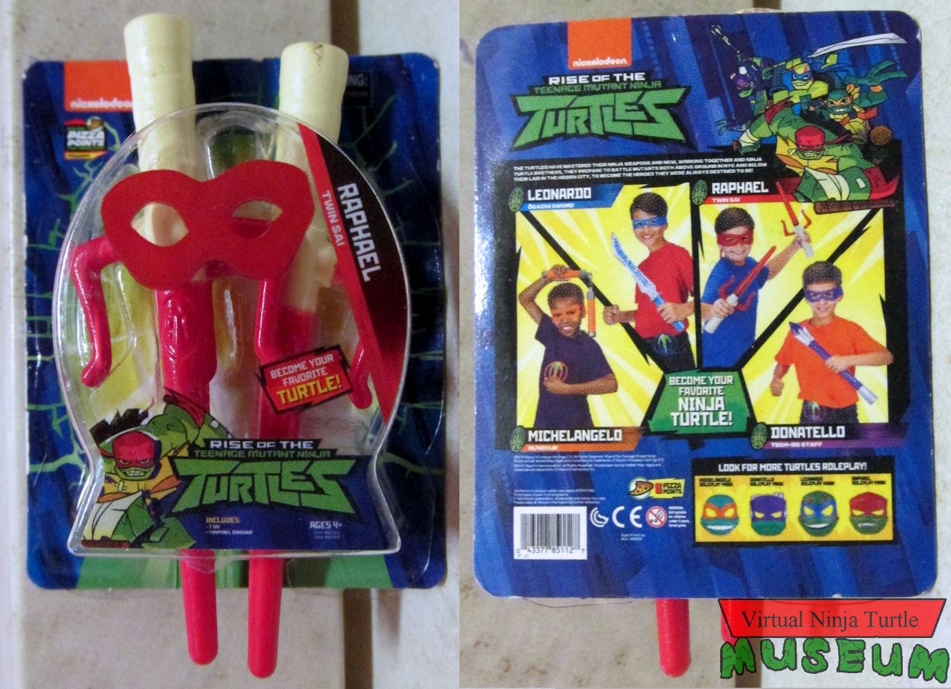 Zuru Mini Brands Toy Series - TMNT Teenage Mutant Ninja Raphael Twin Sai  Swords