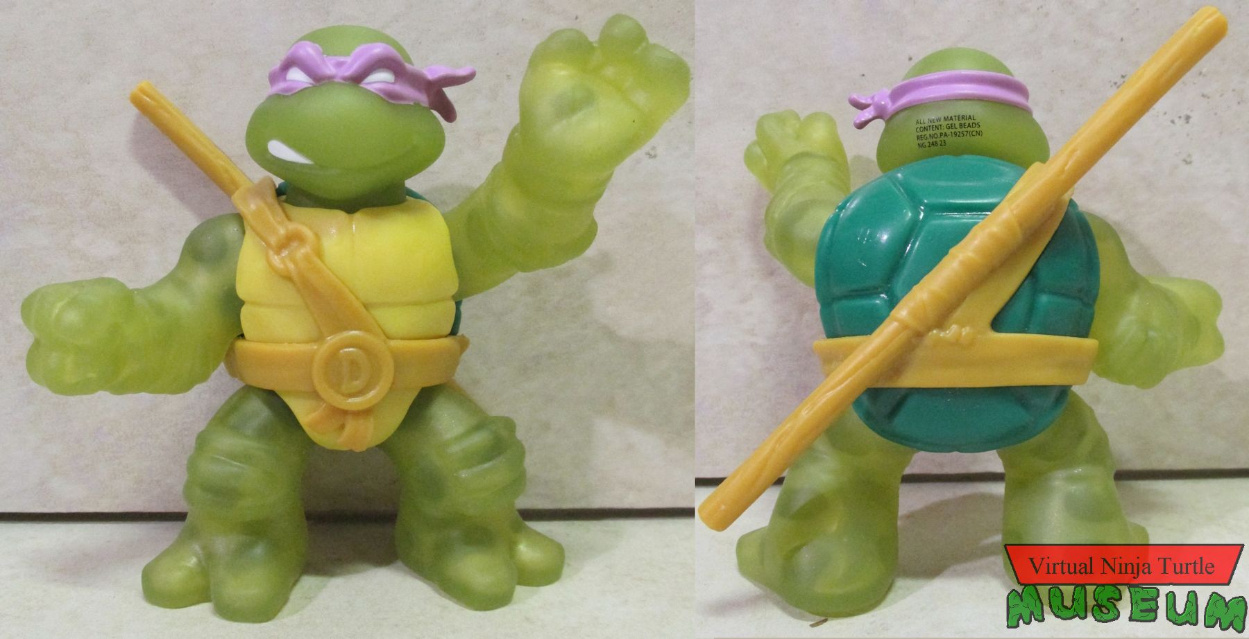 Donatello front and back