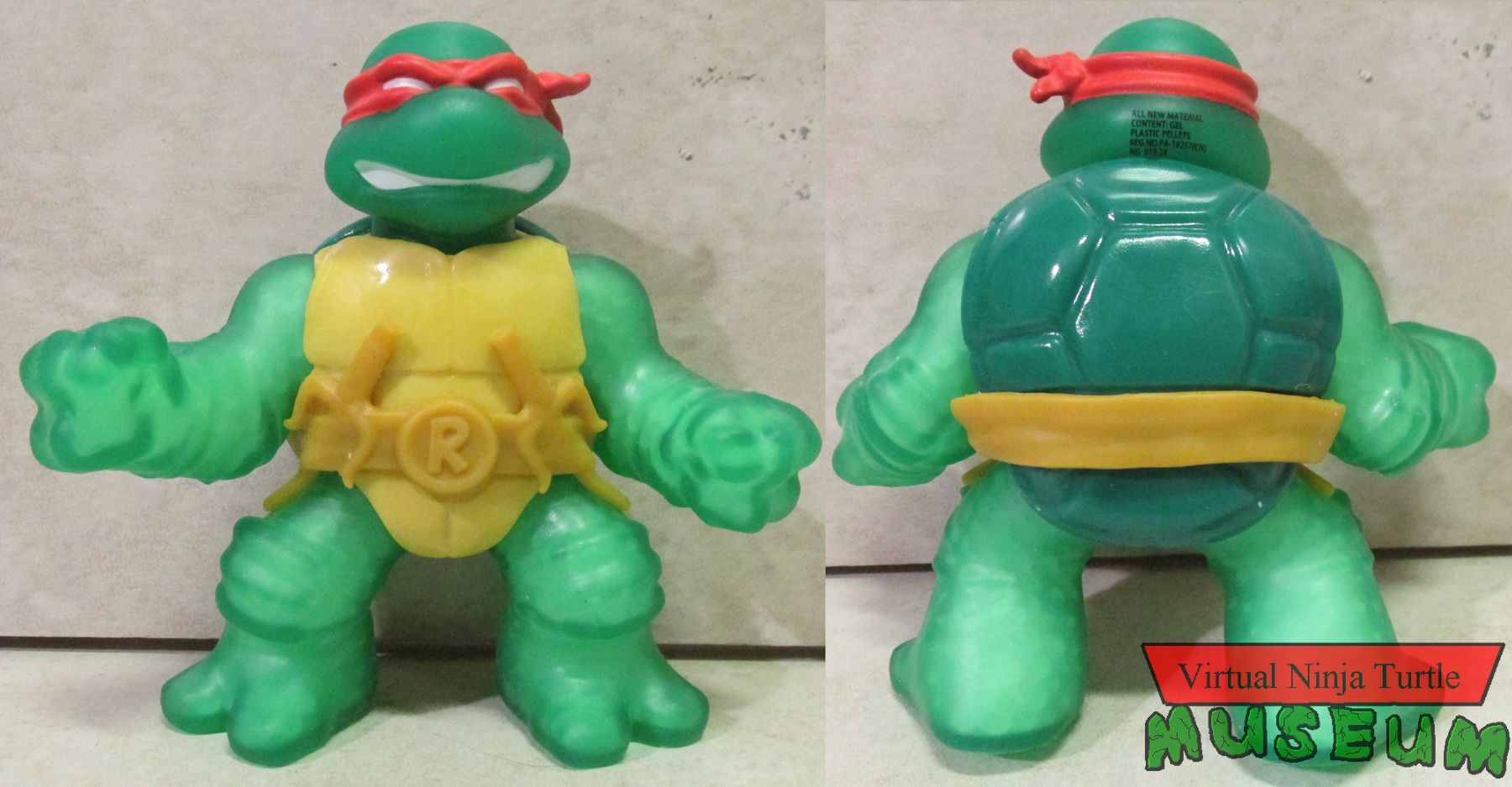 Raphael front and back