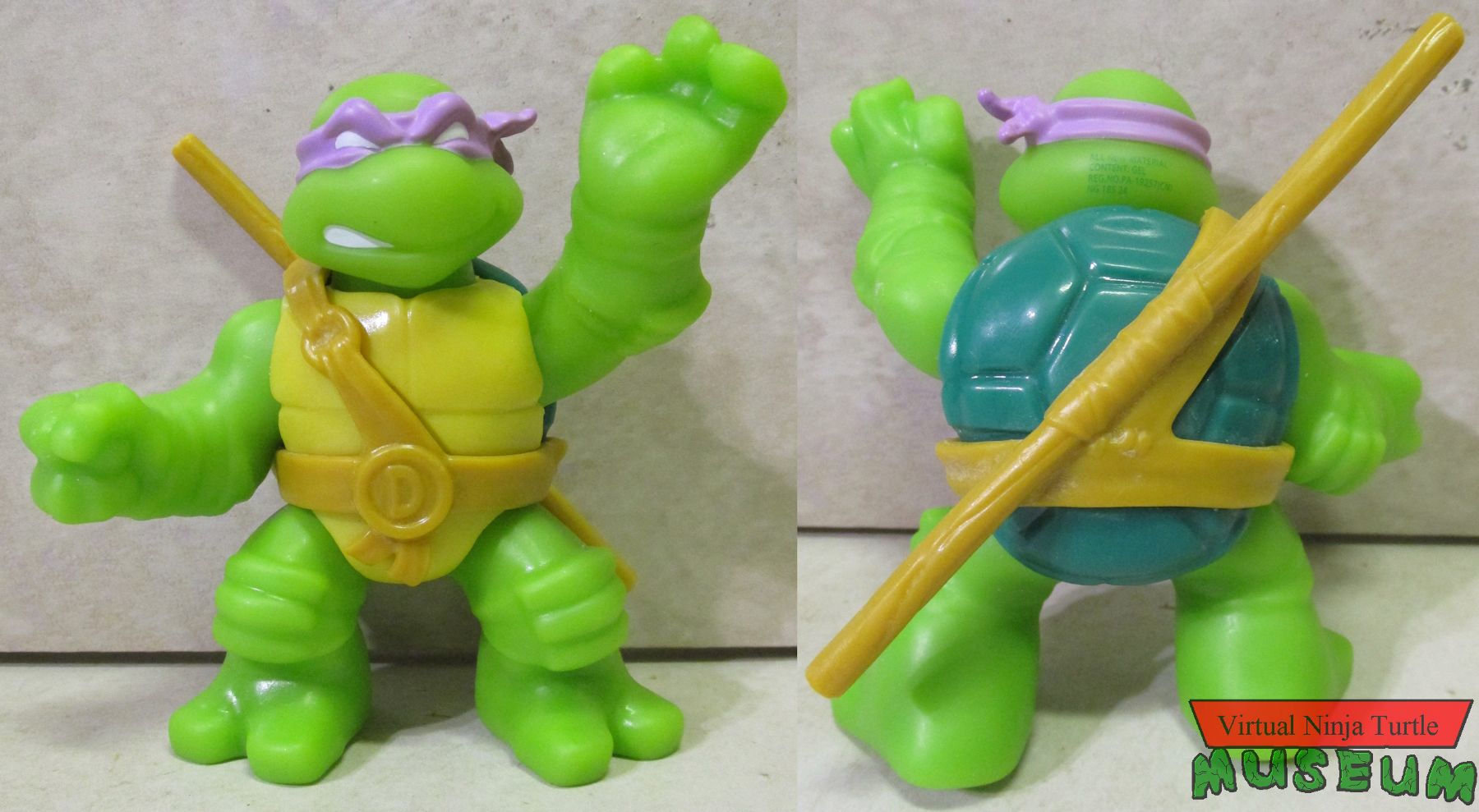 Donatello front and back