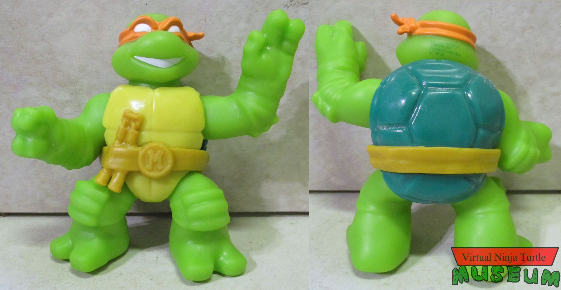 Michelangelo front and back