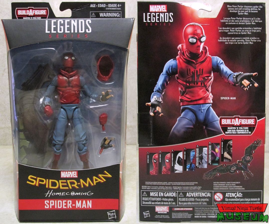 marvel legends spiderman homemade suit