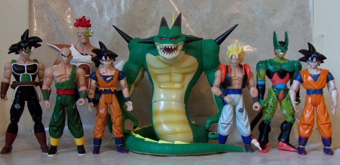 dragon ball z characters toys