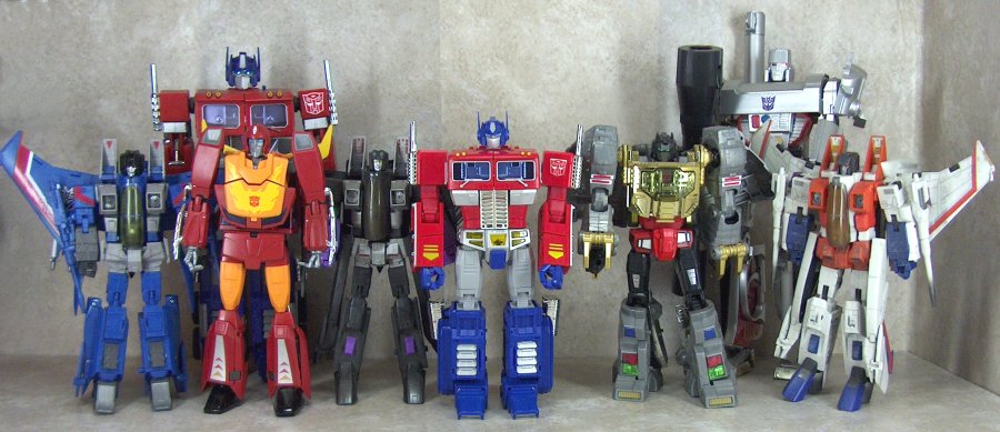 all masterpiece transformers